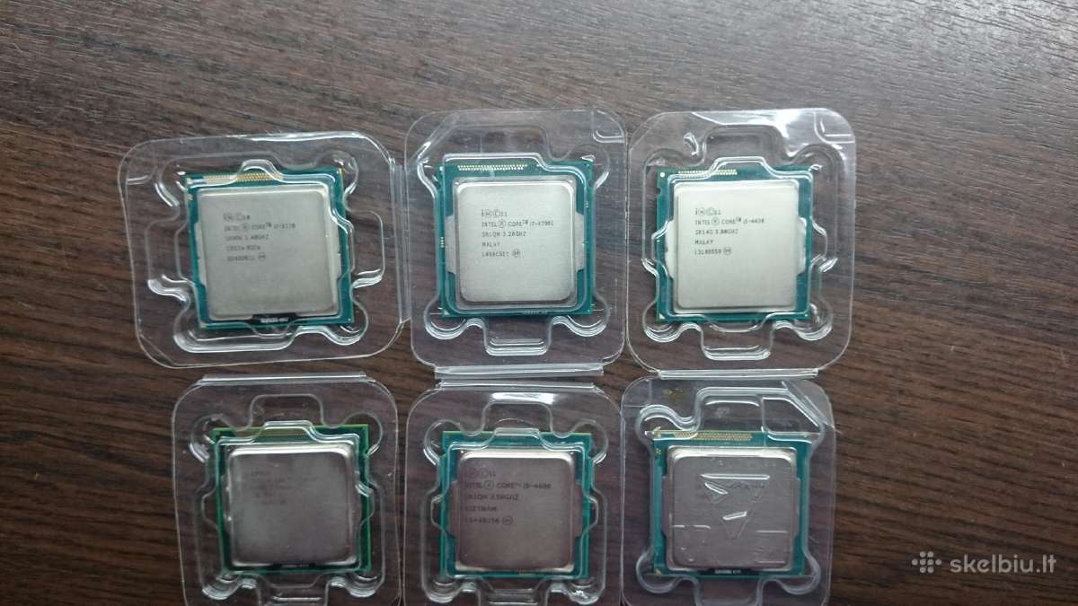 Procesoriai intel i5, i3, Xeon - nuotraukos Nr. 2