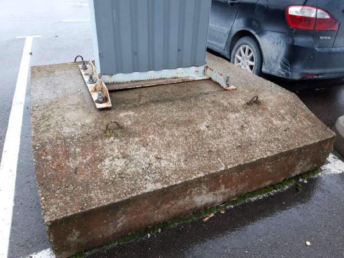 Reklaminiai stendai 3x6m su betoniu padu - nuotraukos Nr. 4