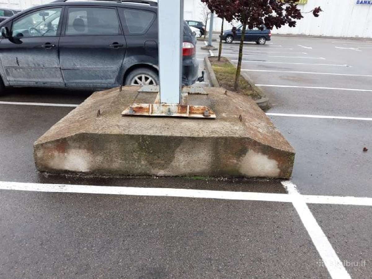 Reklaminiai stendai 3x6m su betoniu padu - nuotraukos Nr. 7