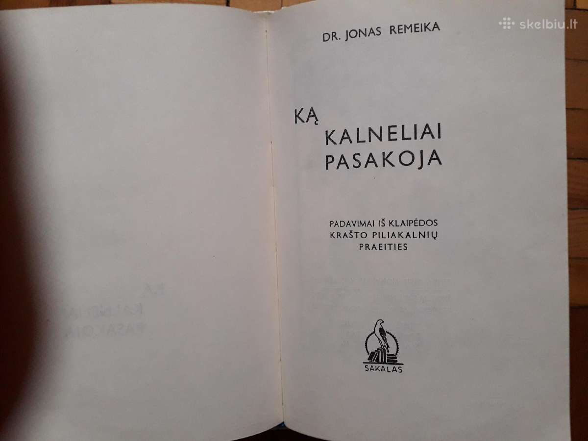 Dr. J. Remeika "Ką kalneliai pasakoja" 1938-1939 m - nuotraukos Nr. 7