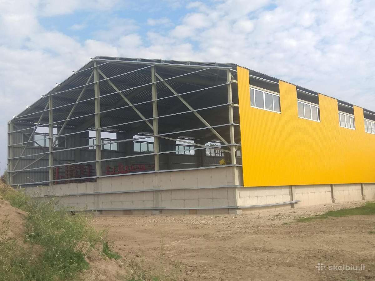 Angarai sandėliai garažai metalines konstrukcijos - nuotraukos Nr. 3