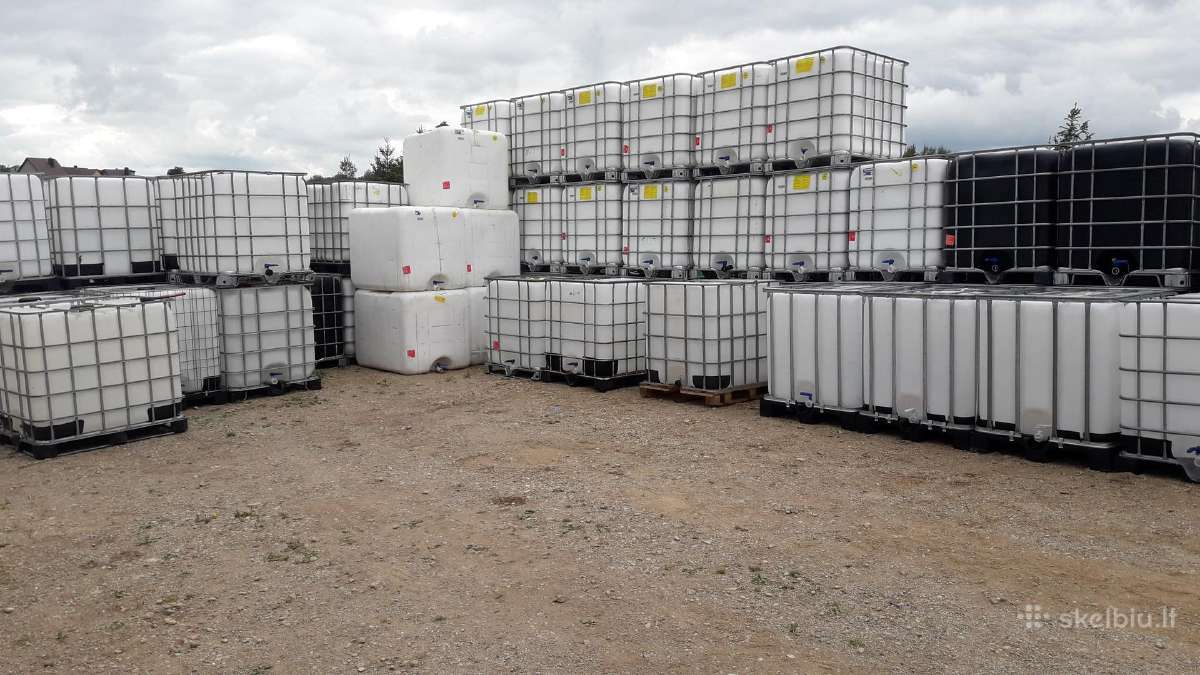 Ibc 1000l-600l konteineriai, talpos ir kita tara - nuotraukos Nr. 2