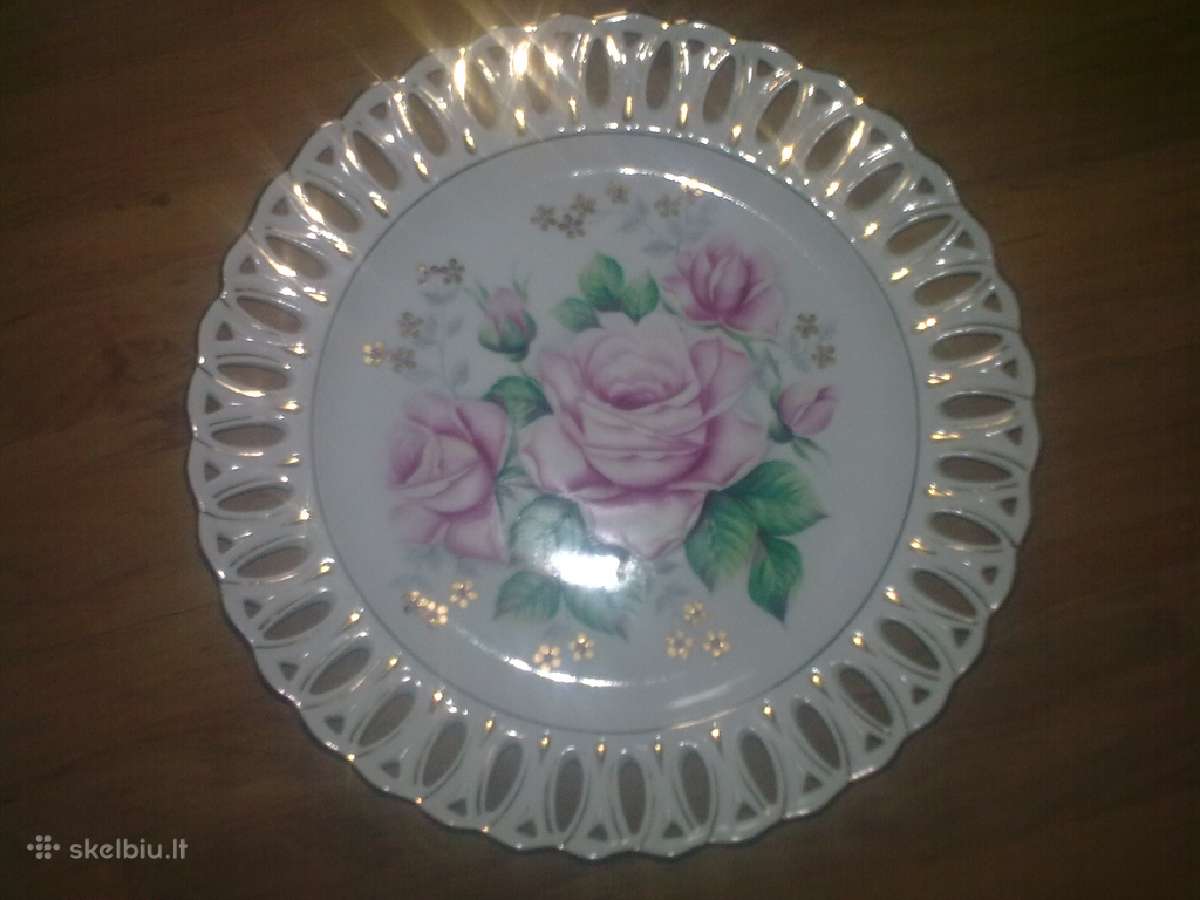 Rygos vienetinė lėkštė-25 cm - 60 eu