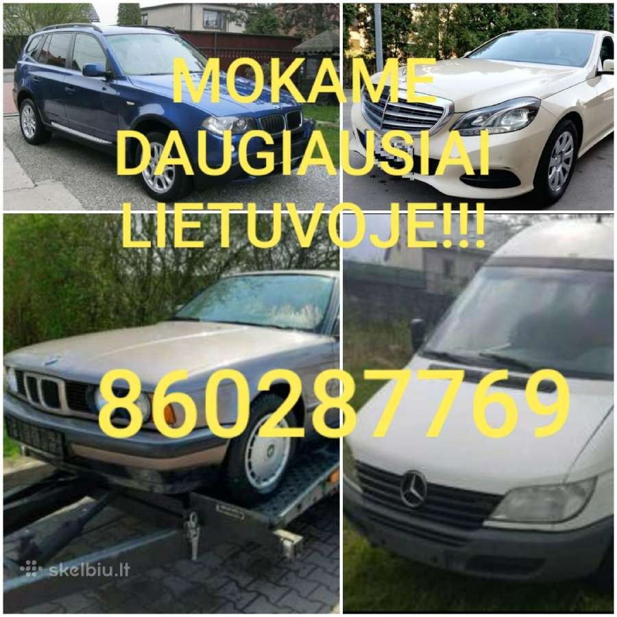 Visu Automobiliu supirkimas | Skelbiu.lt Visu Automobiliu supirkimas