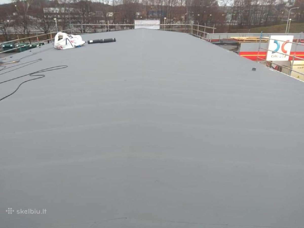 Stogų dengimas Pvc, Tpo, Bitumine danga - nuotraukos Nr. 29