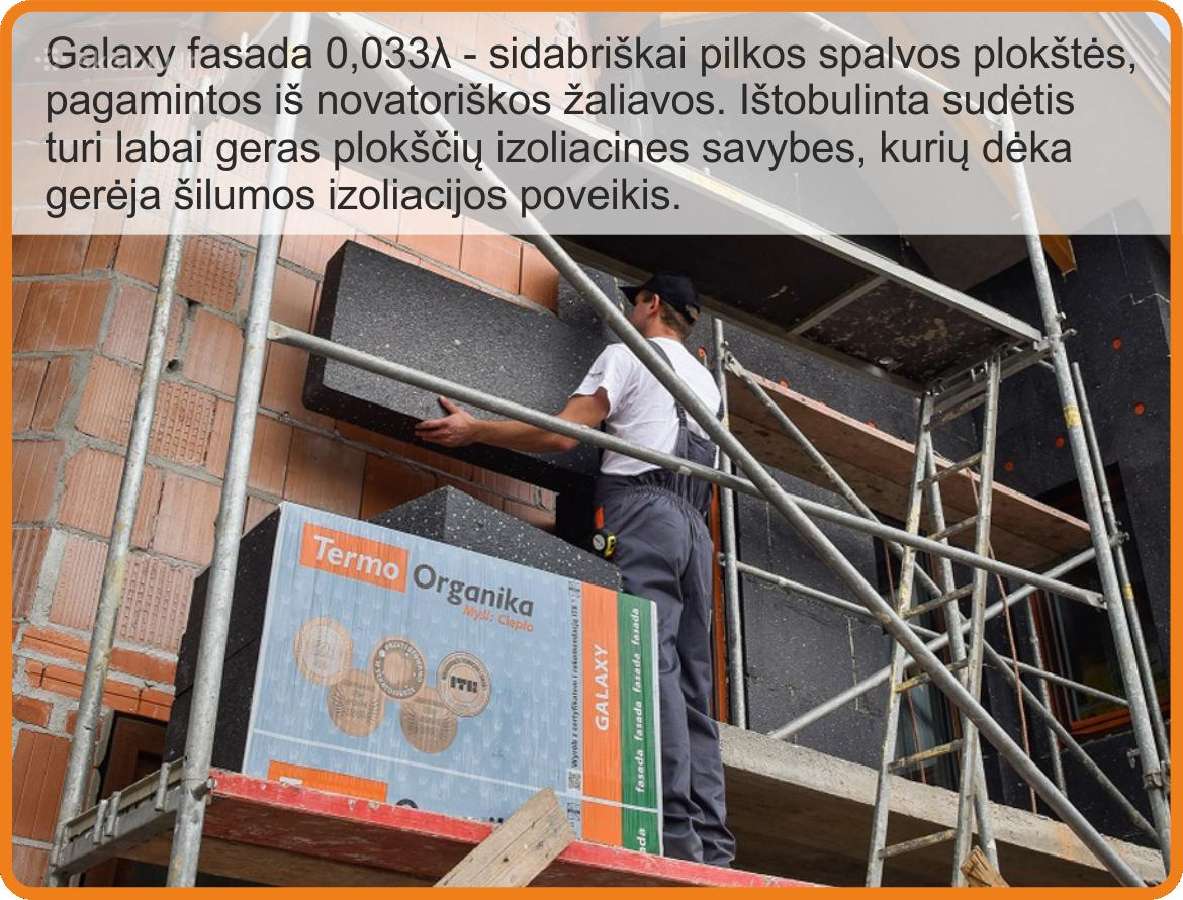 Polistirenas (polistirolas) "Termo Organika" - nuotraukos Nr. 2