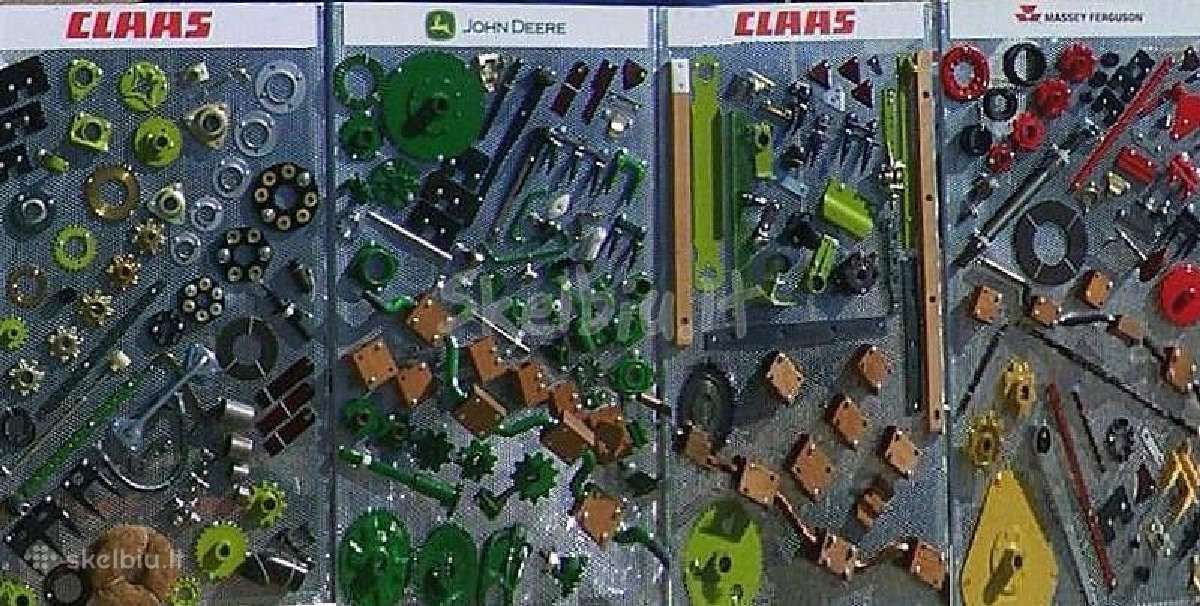 Kombainų atsarginės dalys, claas, john deere ir kt - nuotraukos Nr. 2
