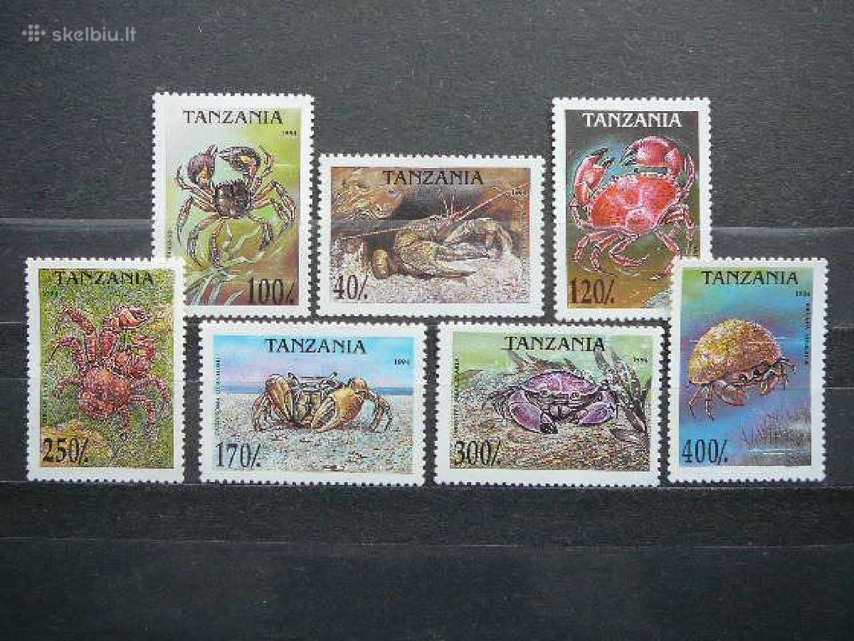 Krabai Veziai Tanzania svarus pvs550