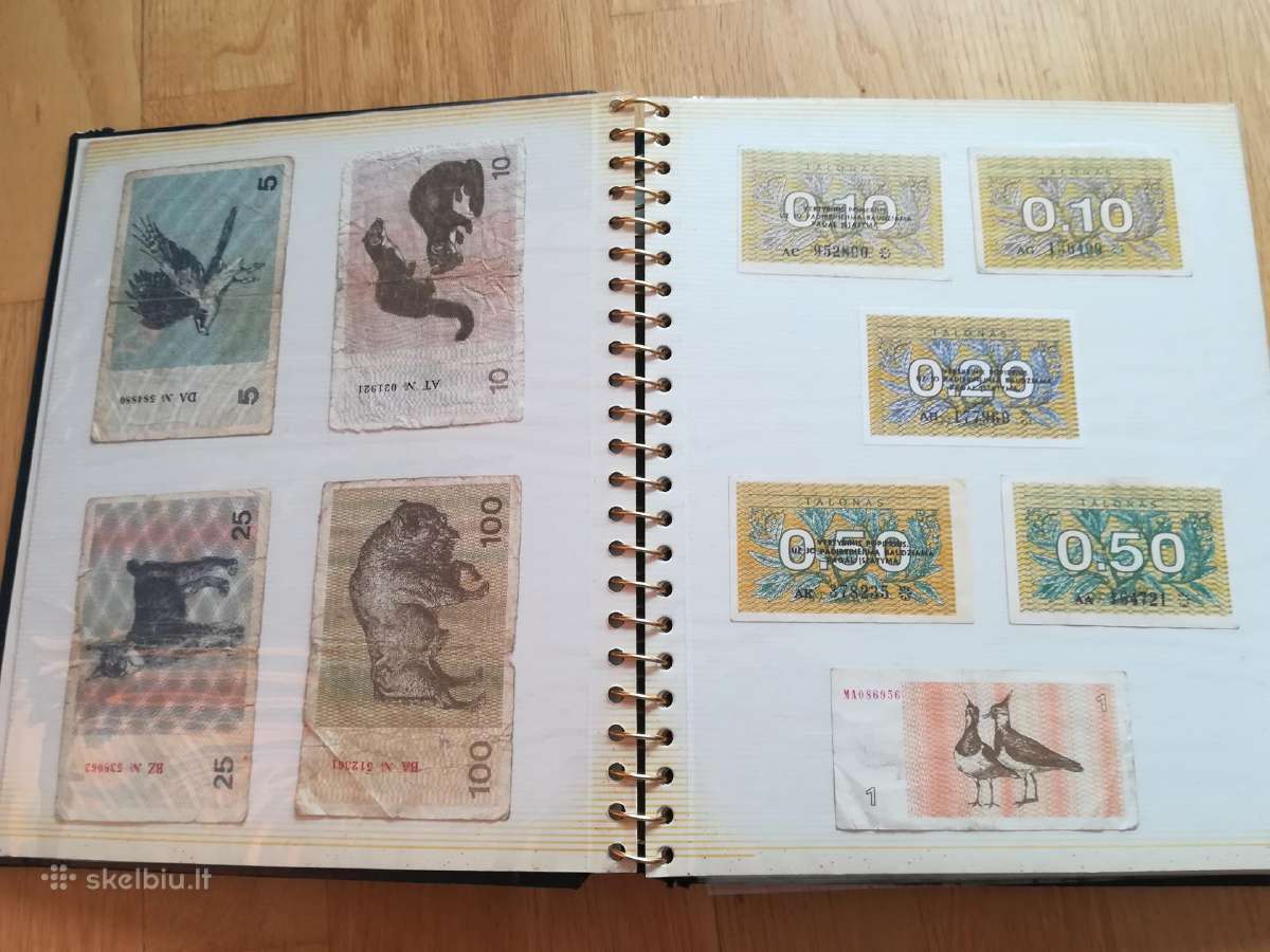 Pilnas albumas banknotų - nuotraukos Nr. 2