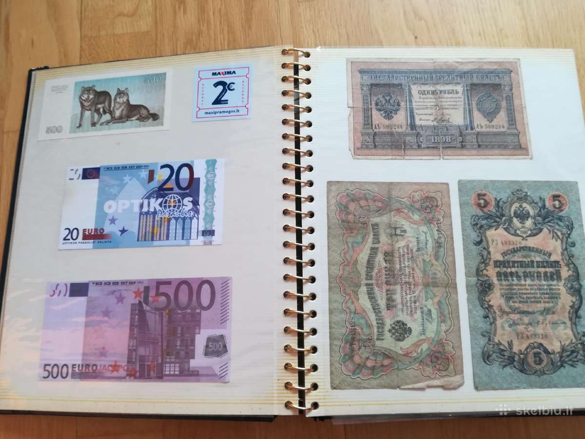 Pilnas albumas banknotų - nuotraukos Nr. 3