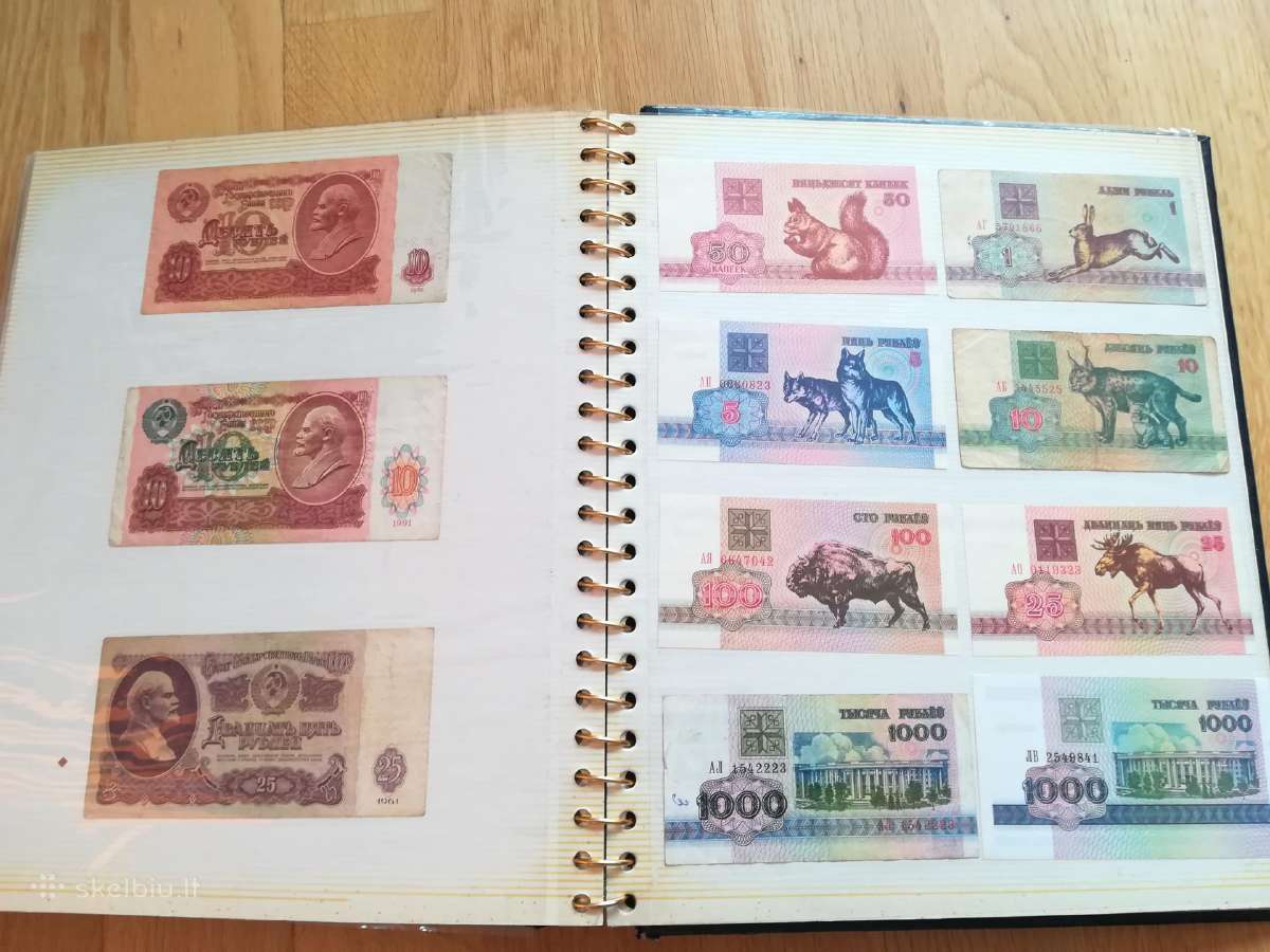 Pilnas albumas banknotų - nuotraukos Nr. 10