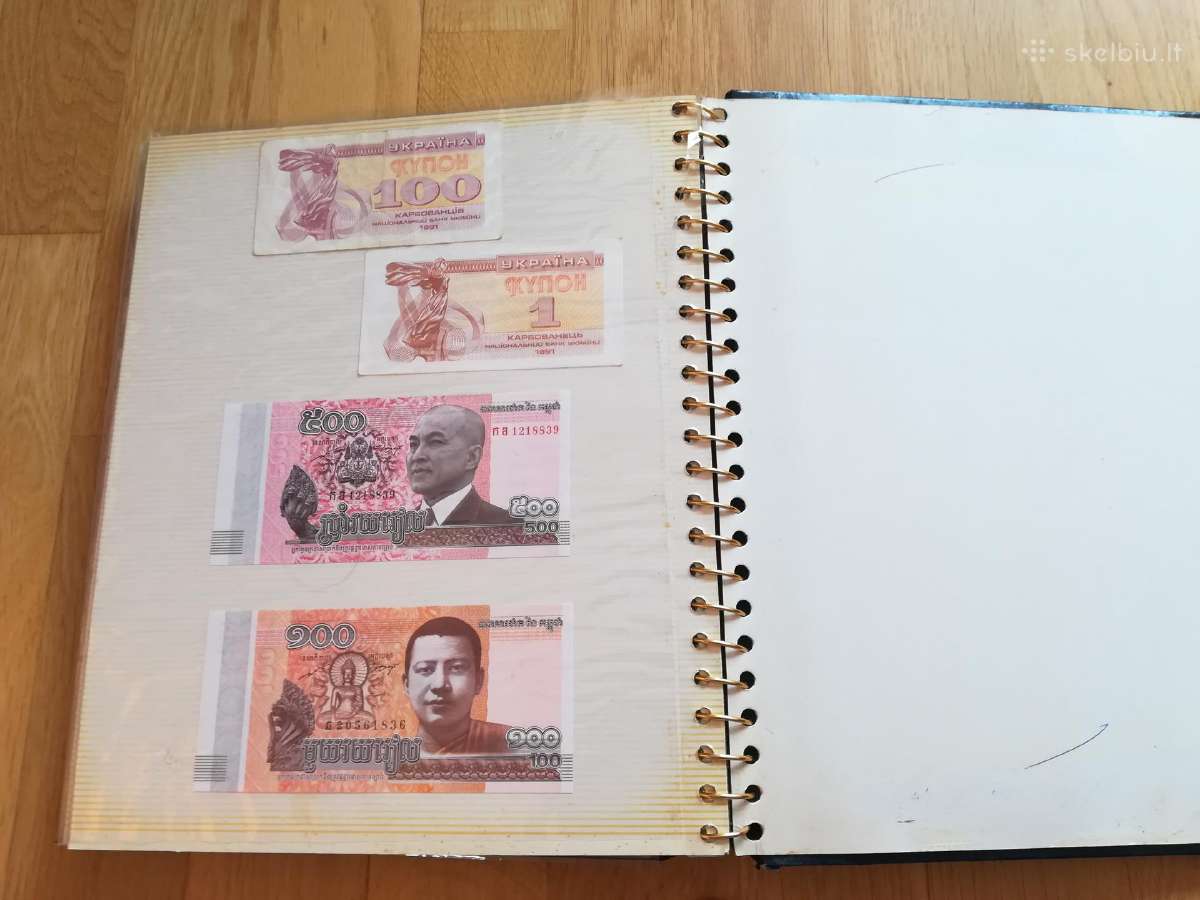 Pilnas albumas banknotų - nuotraukos Nr. 11