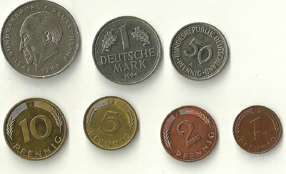 Perku Vokiškas markes ir pfeningus monetomis - nuotraukos Nr. 3