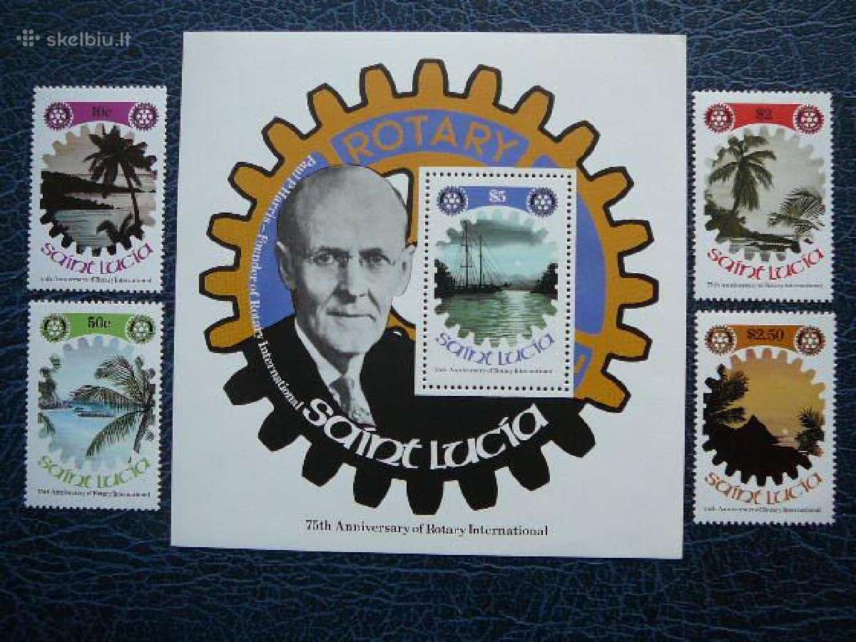 Rotary klubas St. Lucia svarus stl226