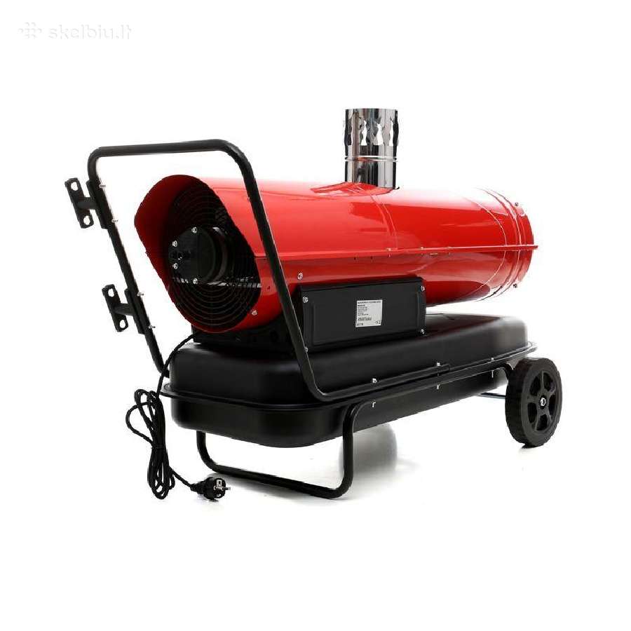 Dyzelinis šildytuvas Kraftdelle 40kw su kaminu - nuotraukos Nr. 5
