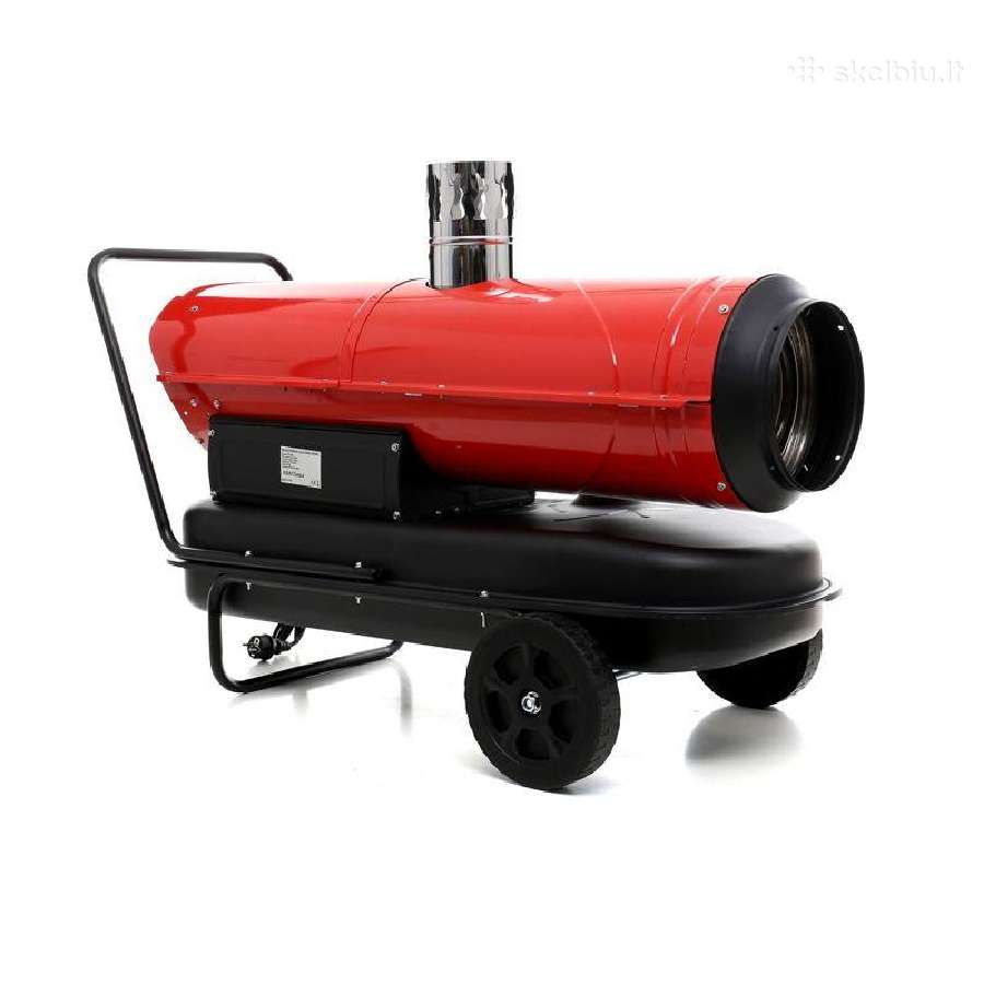 Dyzelinis šildytuvas Kraftdelle 40kw su kaminu - nuotraukos Nr. 2