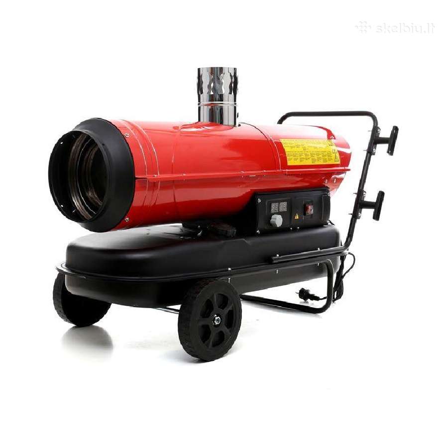Dyzelinis šildytuvas Kraftdelle 40kw su kaminu