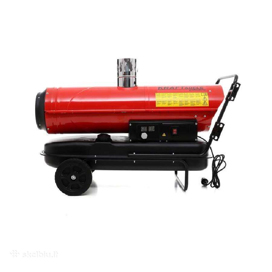 Dyzelinis šildytuvas Kraftdelle 40kw su kaminu - nuotraukos Nr. 12