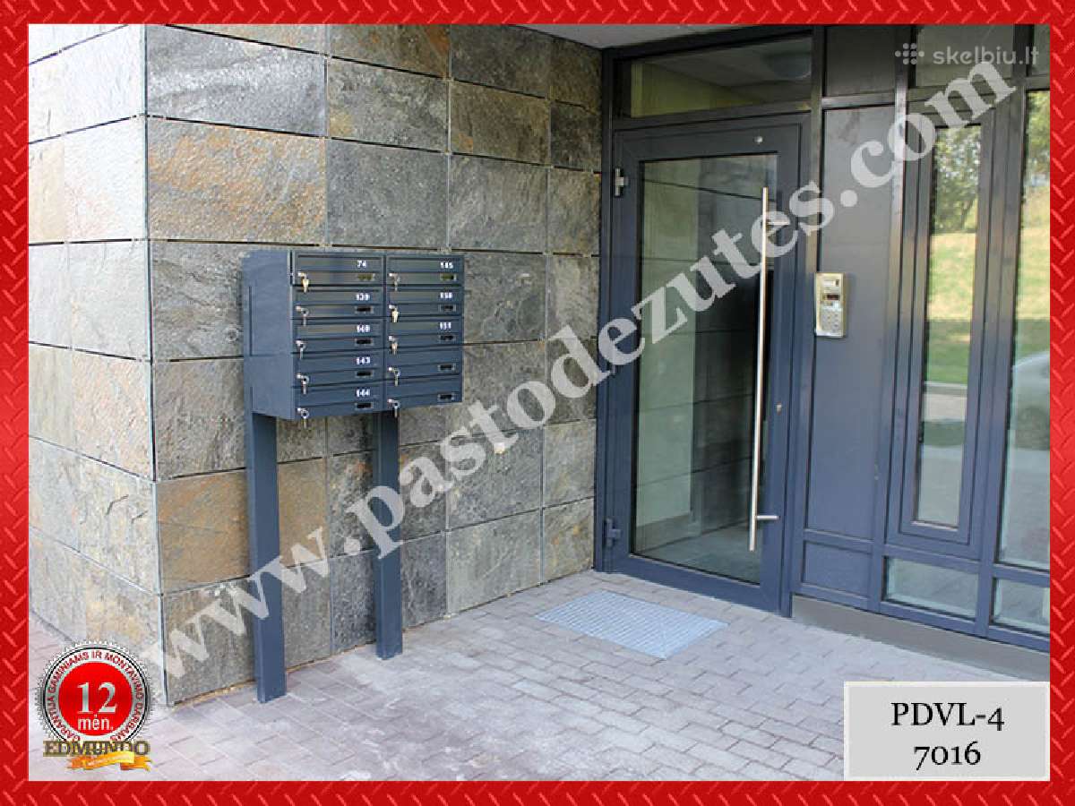 Sublokuotos pašto dėžutės - nuotraukos Nr. 22