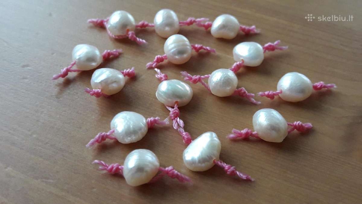 12 vnt. natūralūs perliukai - nuotraukos Nr. 7