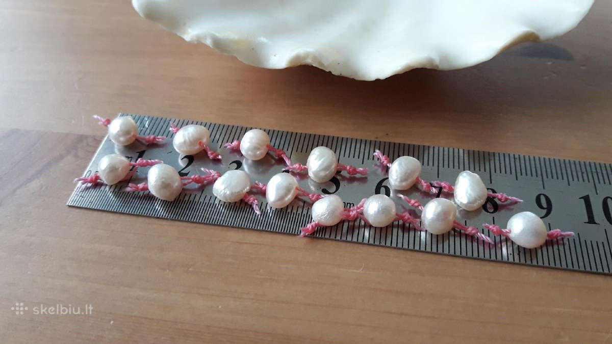 12 vnt. natūralūs perliukai - nuotraukos Nr. 2