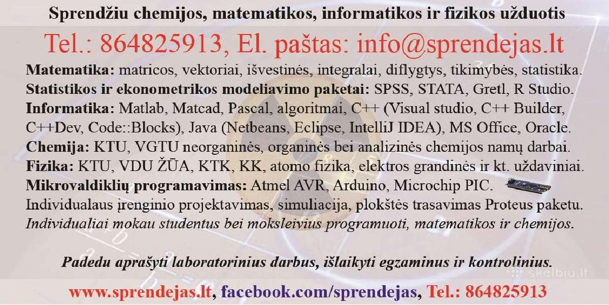 Spss, Gretl, R Studio, Fizika, Matematika, Chemija - nuotraukos Nr. 6