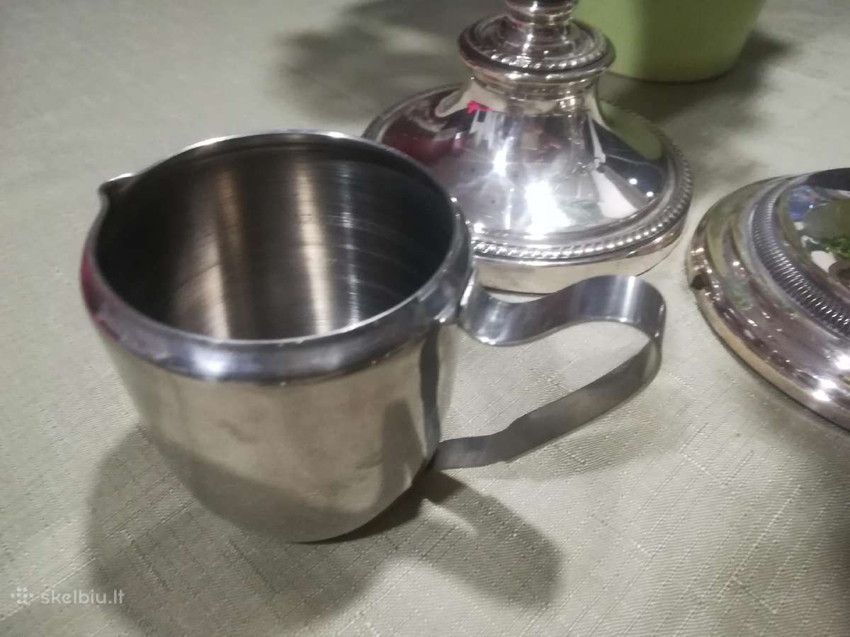 Senovinis grietinėlės indelis