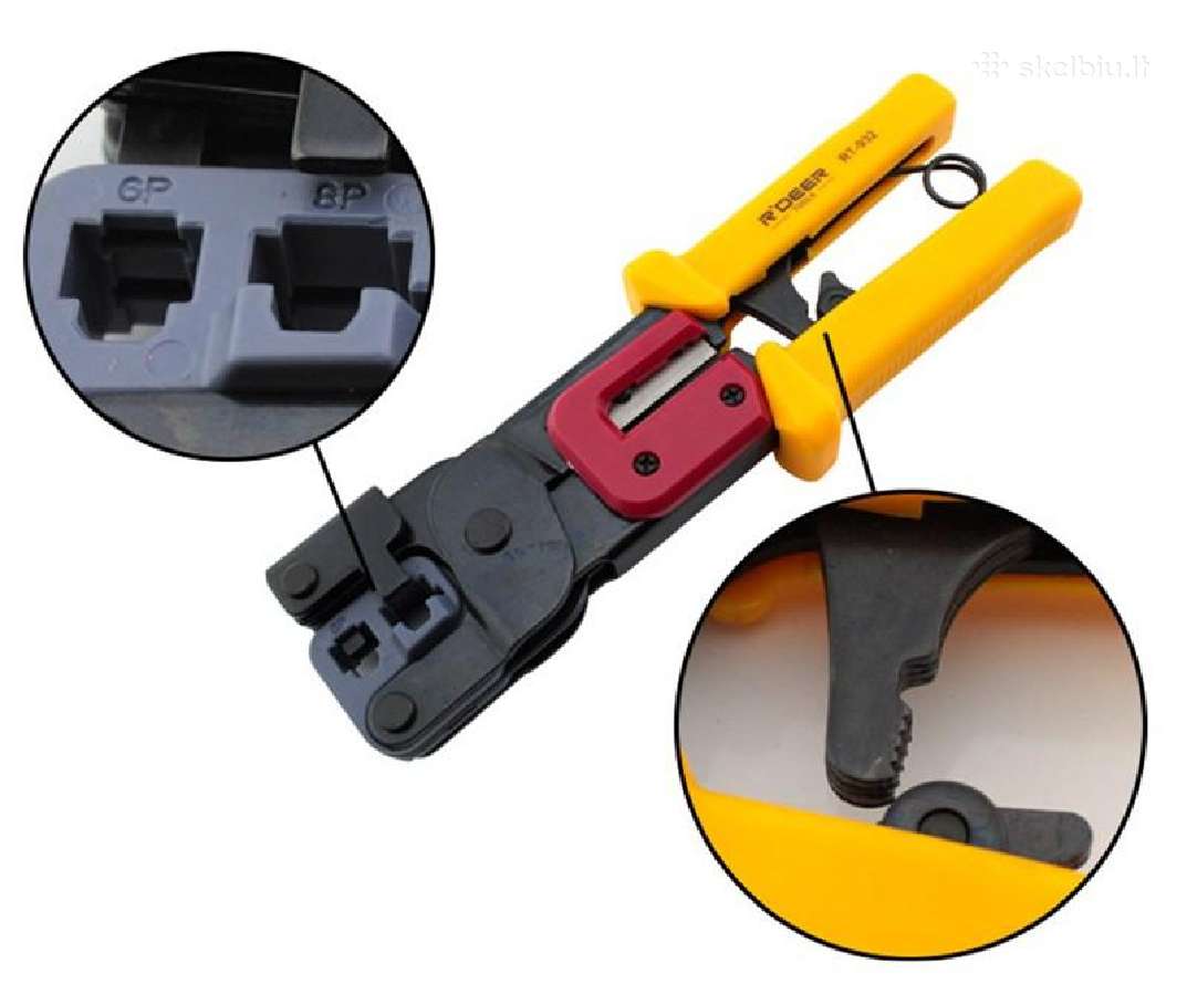 Replės Rj45/rj22/rj11/rj12 jungtims