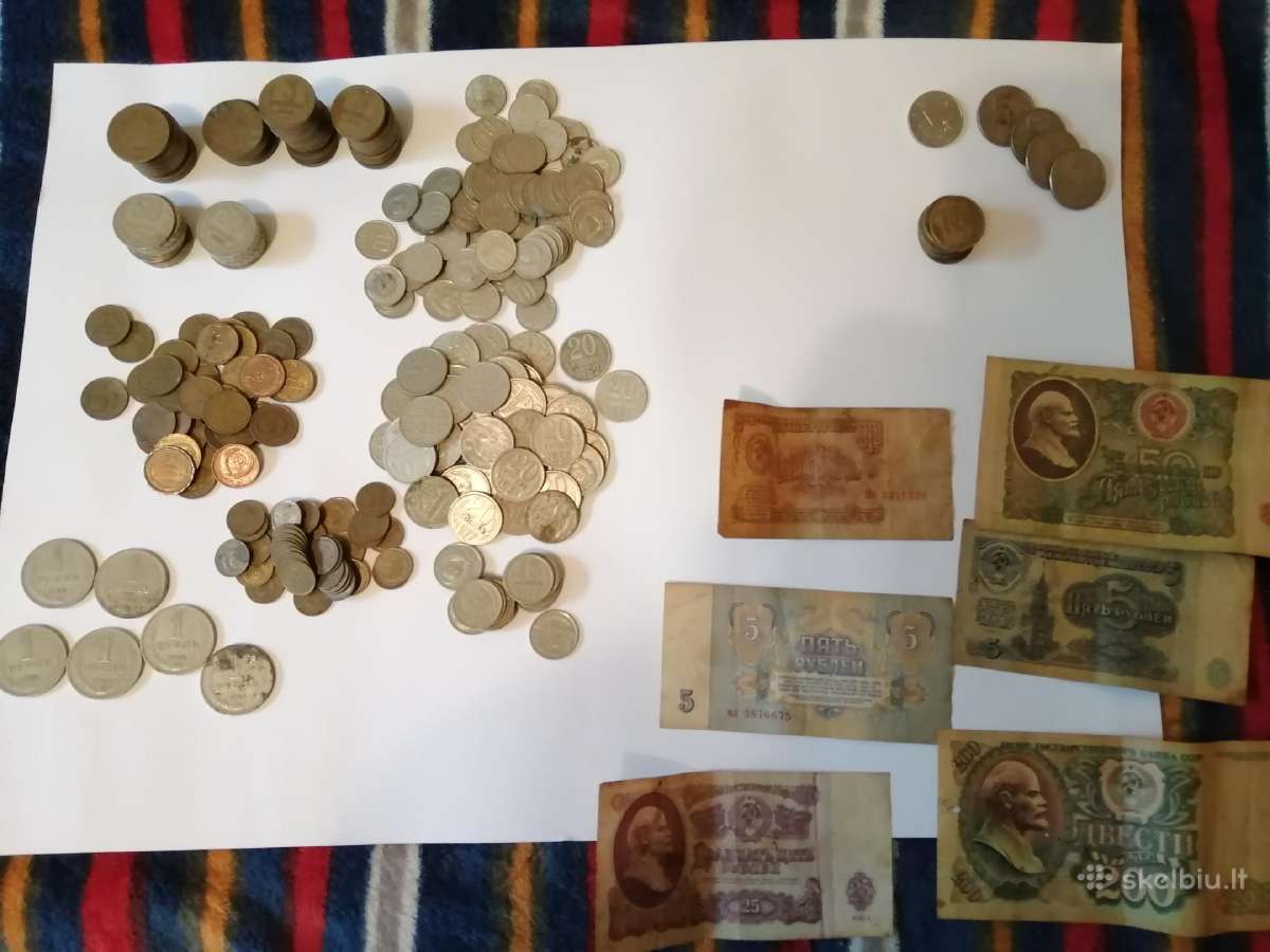 Monetos.banknotai - nuotraukos Nr. 7