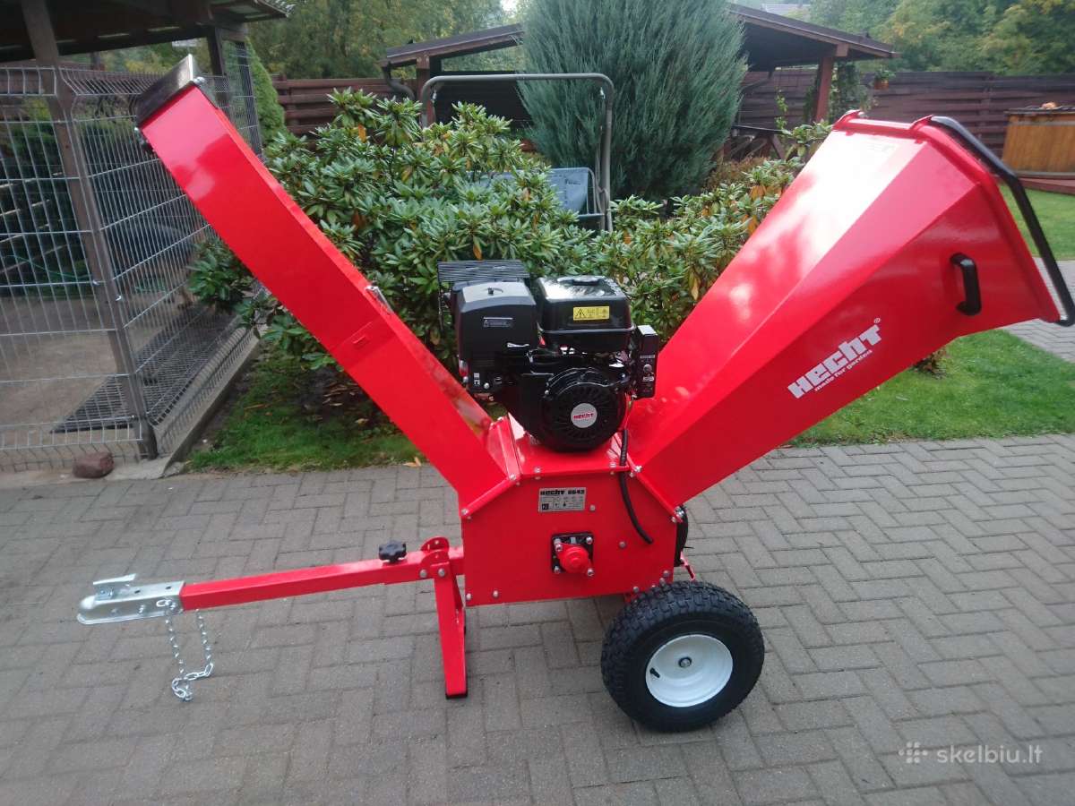 Isnuomojamas benzininis šakų smulkintuvas. 50€ - nuotraukos Nr. 4
