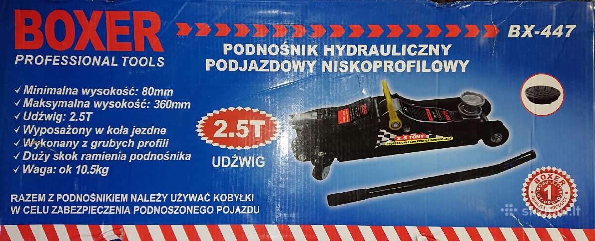 Pigiausiai Profesionalus Erman domkratas žemo prof - nuotraukos Nr. 3