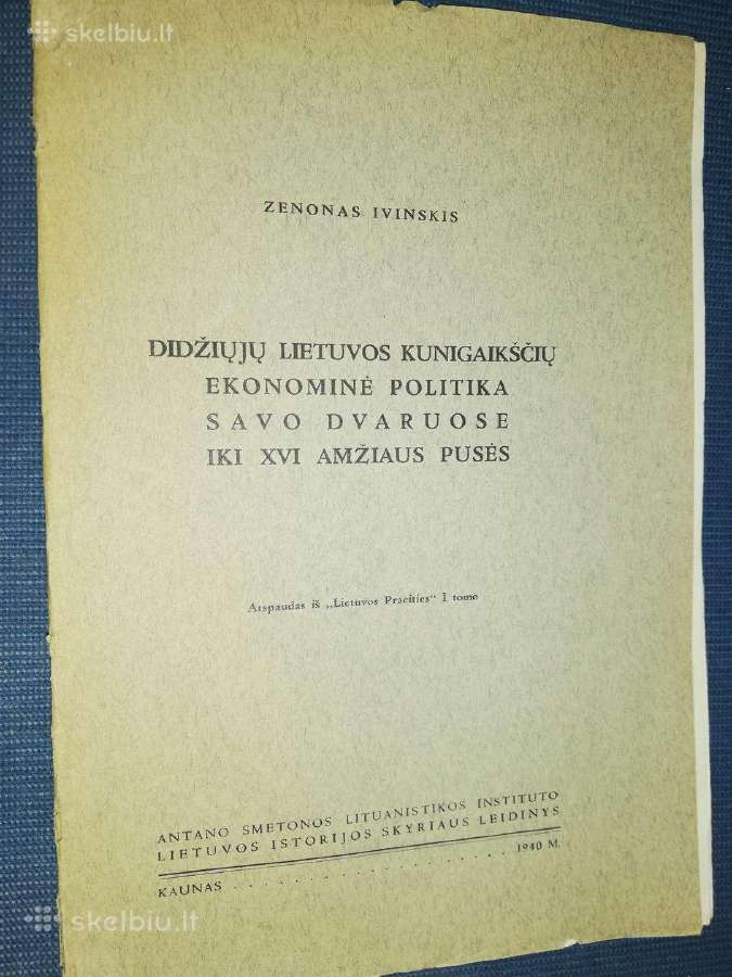 Kunigaiksciu politika.1940m