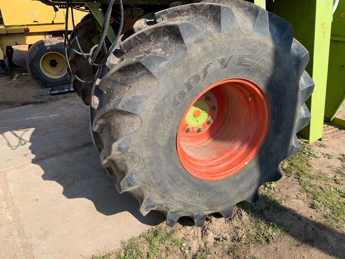 Claas Jaguar 695 Mega Ardomas Dalimis - nuotraukos Nr. 4