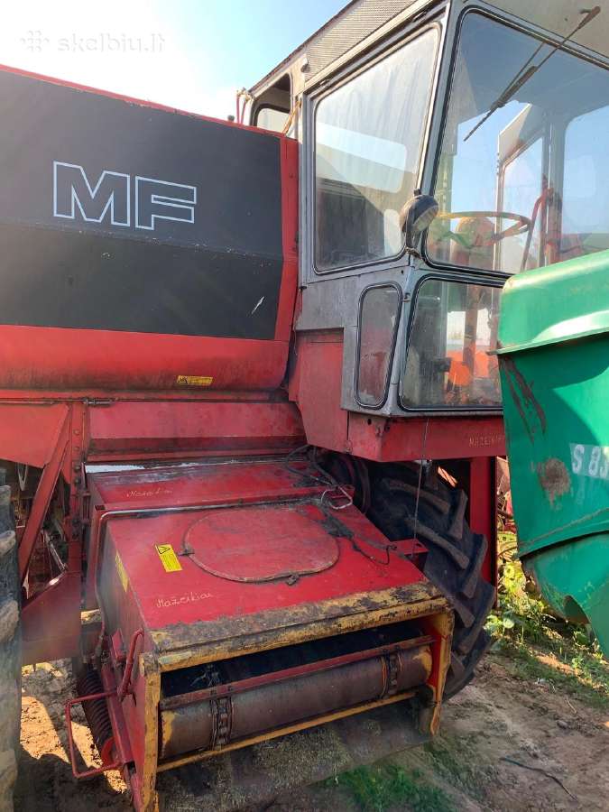 Javų kombainas Massey Ferguson 430 Ardomas Dalimis - nuotraukos Nr. 9