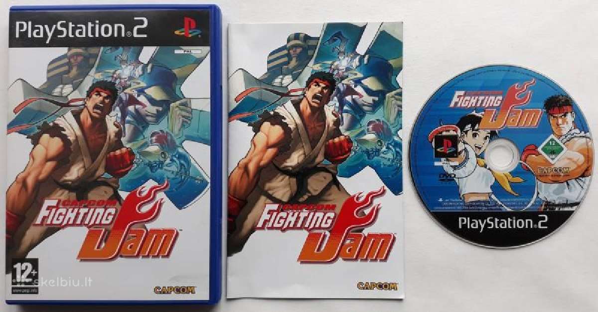 Ps2 Capcom fighting jam Ps2