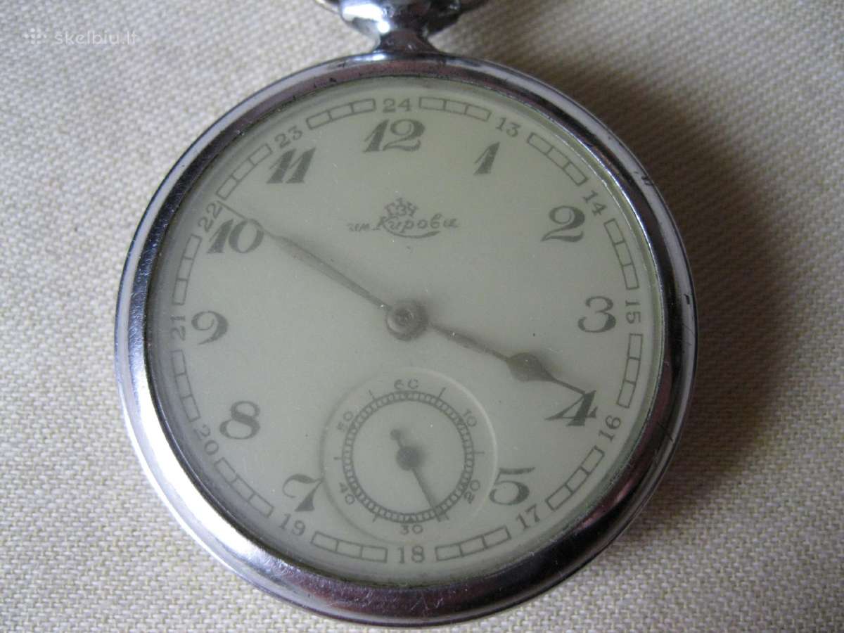 Retas CCCP Laikrodis 1940 m.originalas - Veikia.zr - nuotraukos Nr. 4
