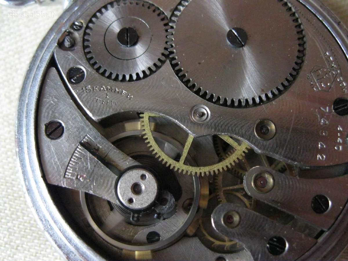 Retas CCCP Laikrodis 1940 m.originalas - Veikia.zr - nuotraukos Nr. 7
