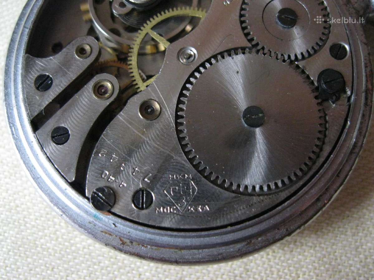 Retas CCCP Laikrodis 1940 m.originalas - Veikia.zr - nuotraukos Nr. 8