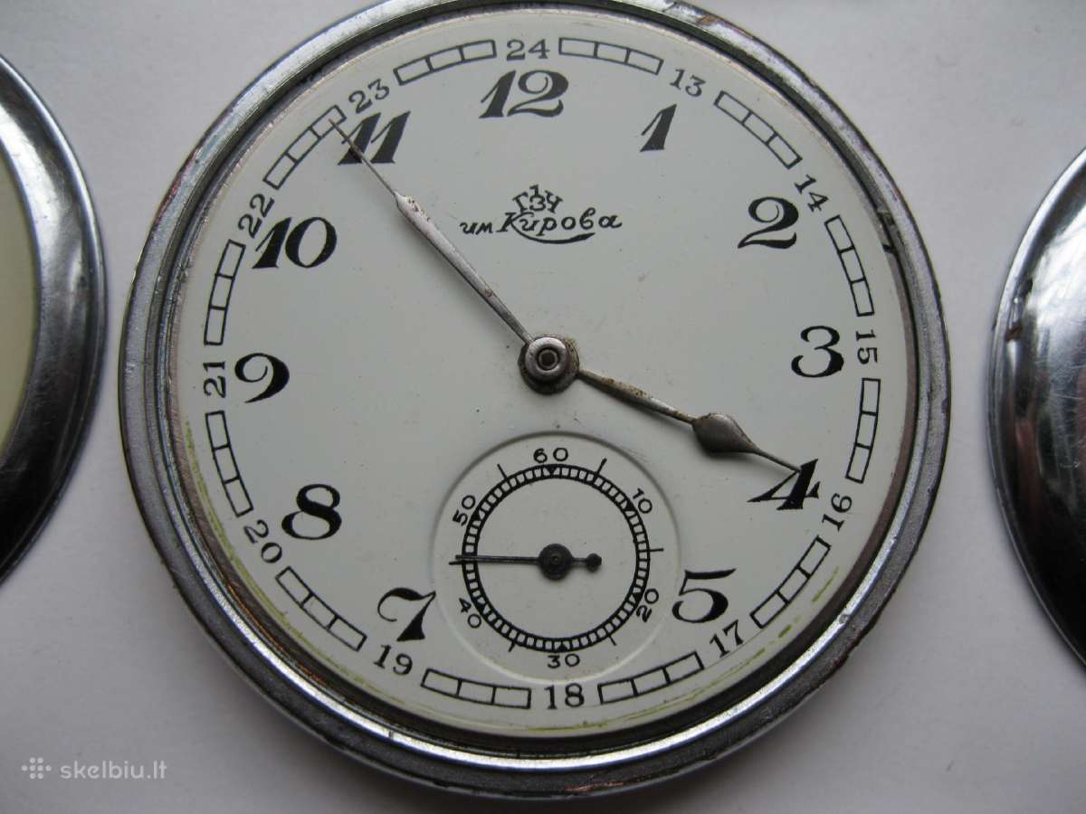 Retas CCCP Laikrodis 1940 m.originalas - Veikia.zr - nuotraukos Nr. 13