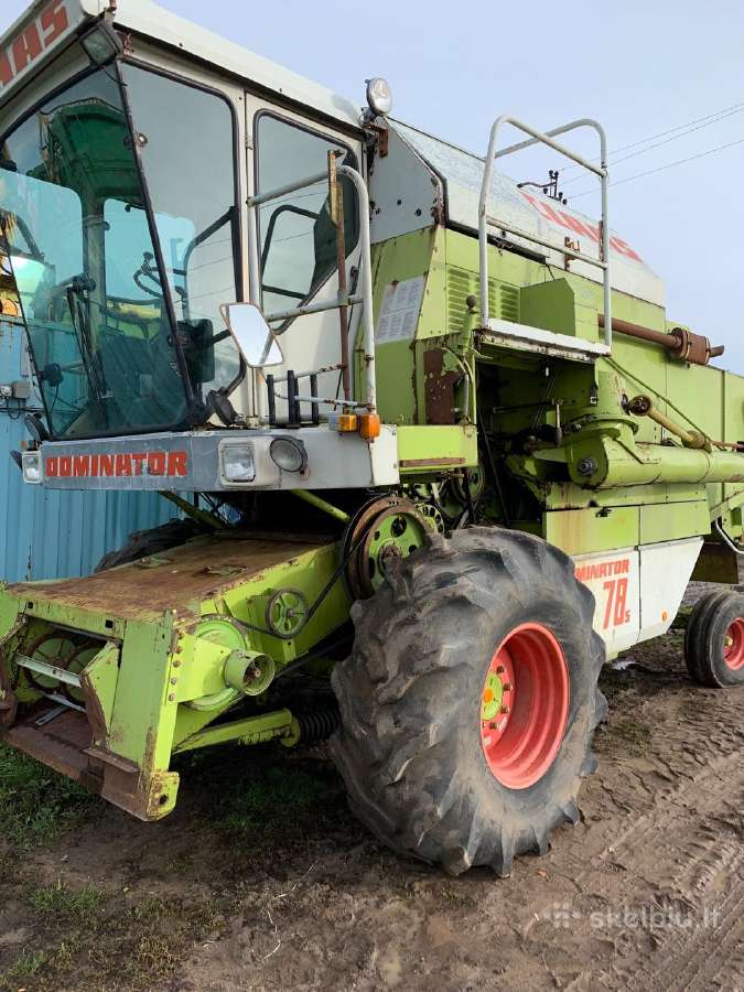 Kombainas Claas Dominator 78s Ardomas Dalimis - nuotraukos Nr. 3