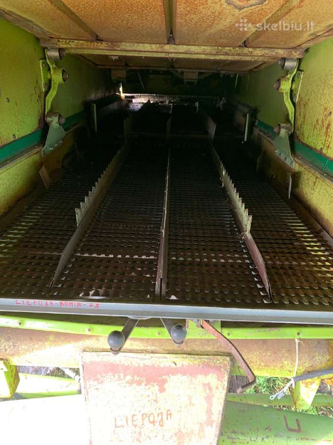Kombainas Claas Dominator 78s Ardomas Dalimis