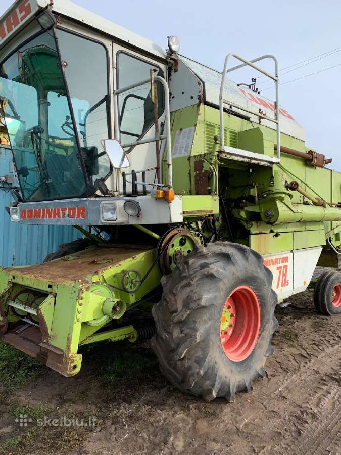Kombainas Claas Dominator 78s Ardomas Dalimis - nuotraukos Nr. 3