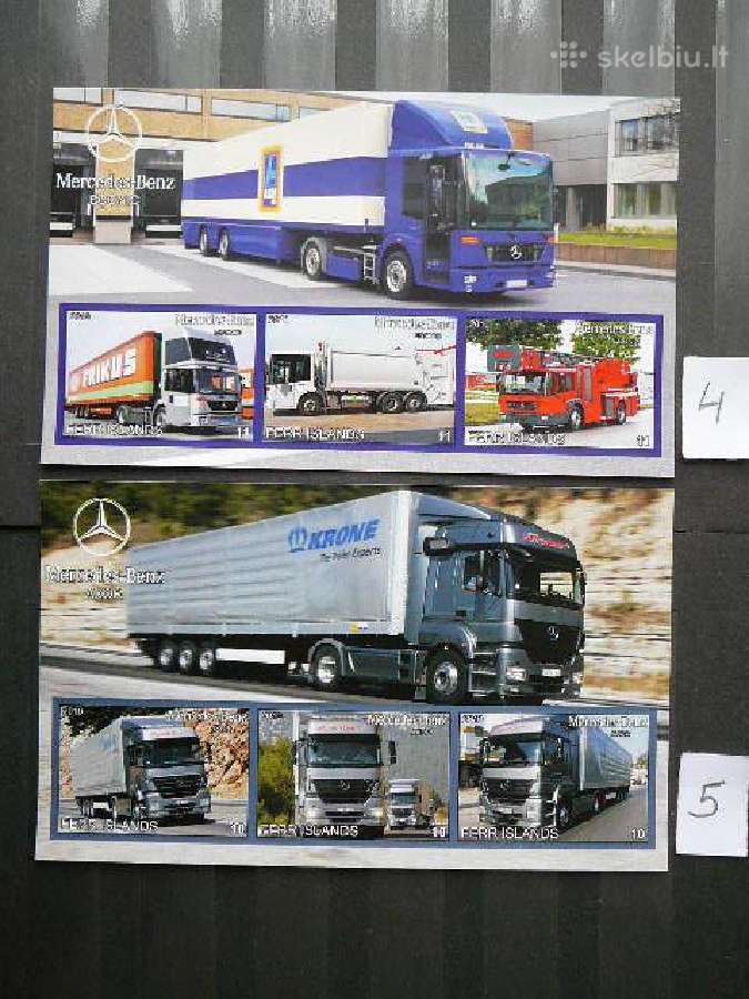 Automobiliai 5 blokai svarus tmb255(1-5) - nuotraukos Nr. 2