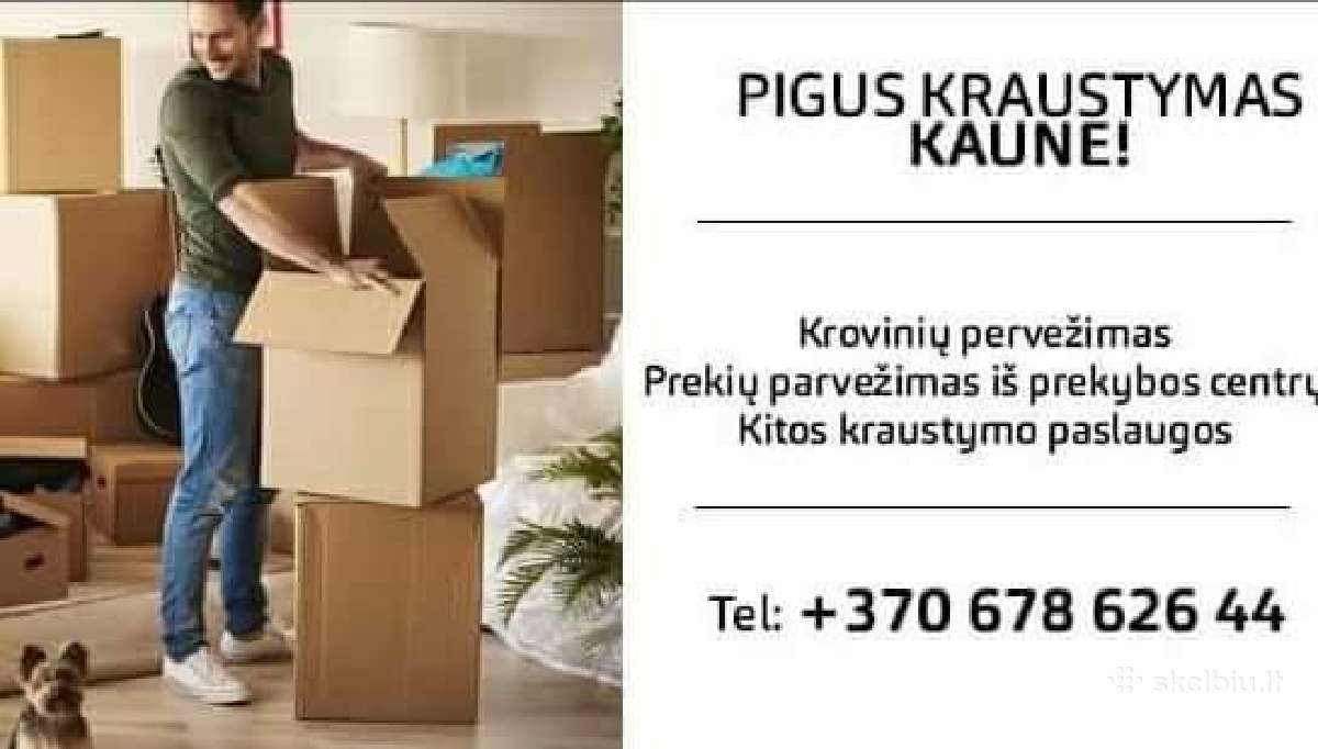 Perkraustymas Kaune, krovinių, baldų pervežimas | Skelbiu.lt Perkraustymas Kaune, krovinių, baldų pervežimas