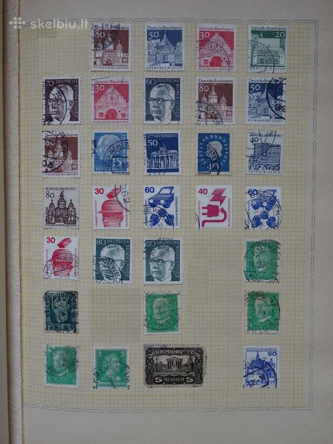 Vokietijos pašto ženklai