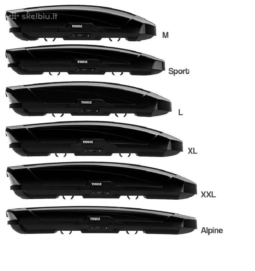 Thule Motion XT XL XXL Pacific 780 stogo bagazine - nuotraukos Nr. 2