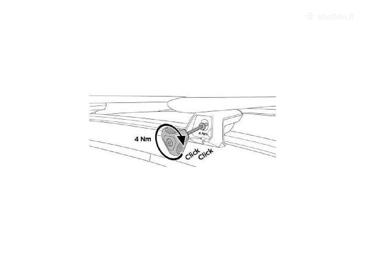 Thule Motion XT XL XXL Pacific 780 stogo bagazine - nuotraukos Nr. 10