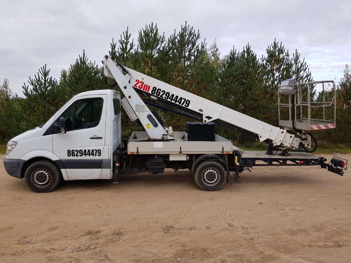 Pigi 23m bokštelio nuoma Pilaitėje.autobokštelis,