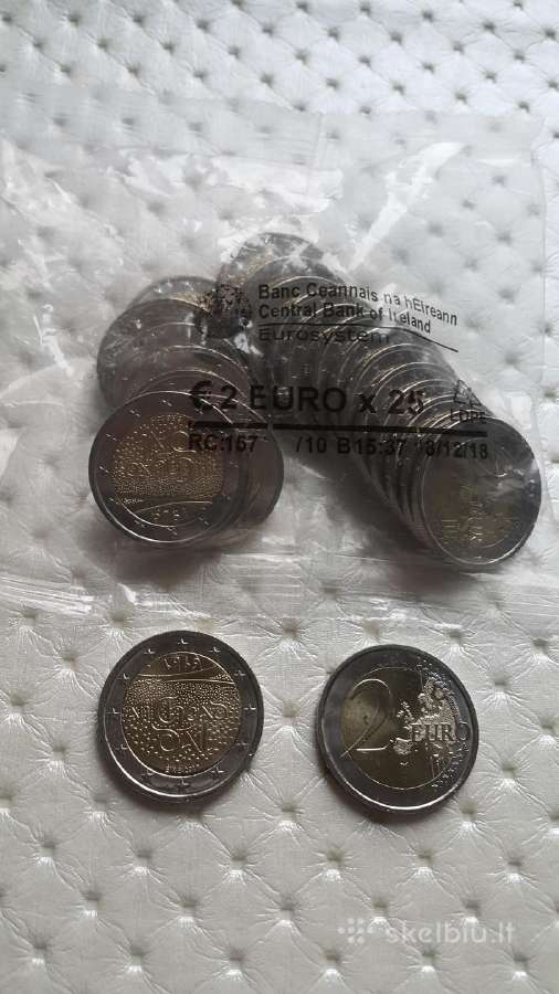2 proginių eurų (Unc) pardavimas 2 dalis - nuotraukos Nr. 8