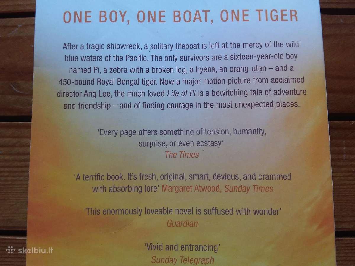 "Life of Pi" 2012 m. Yann Martel - nuotraukos Nr. 4